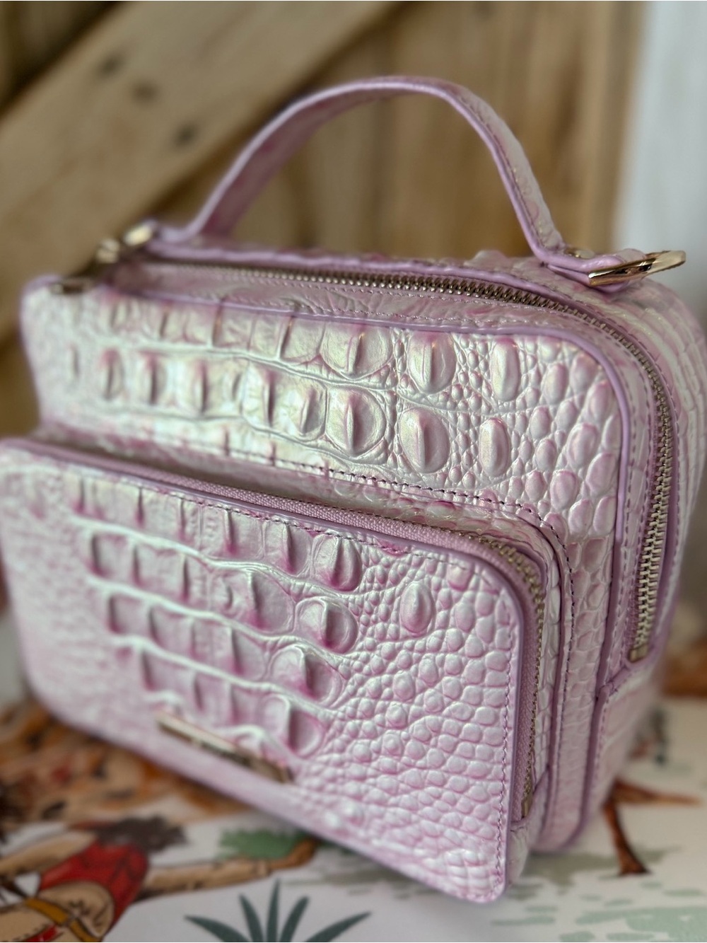 Brahmin TORI rosewater crossbody NWT Beautiful Pink - Picture 2 of 13